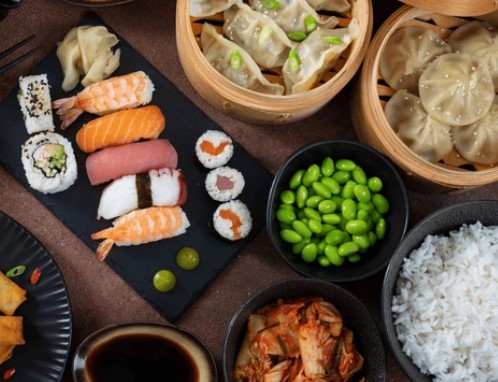 NYC: Sushi & Dumplings